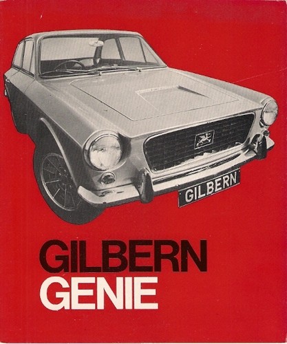 Gilbern genie litre - 3-litre, 1968-69