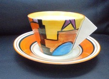 A Clarice Cliff Conical shape