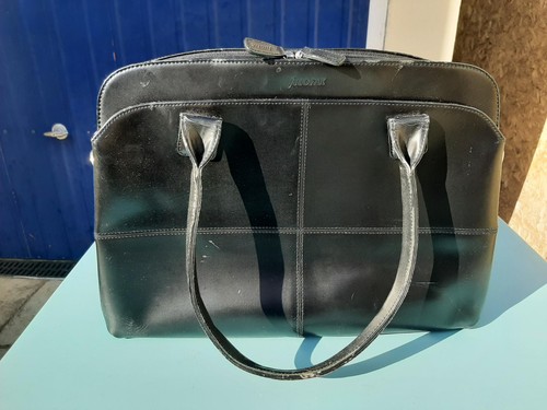 Filofax black faux leather - filofax,