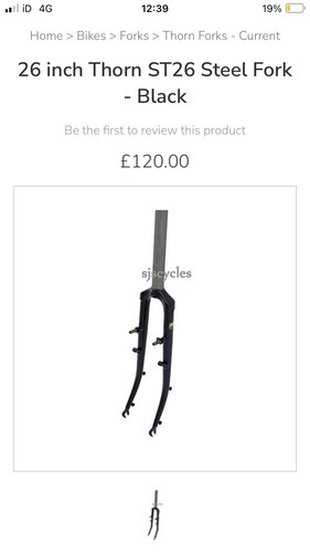 Inch rigid thorn st26 steel - 26,
