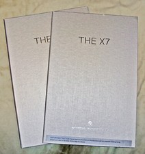 BMW X7 Sales Brochure, 2018 Int'l English Edition (G07 pre-facelift)