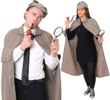 ADULTS DETECTIVE COSTUME CAPE