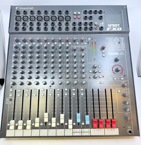 Soundcraft spirit fx8 - soundcraft,