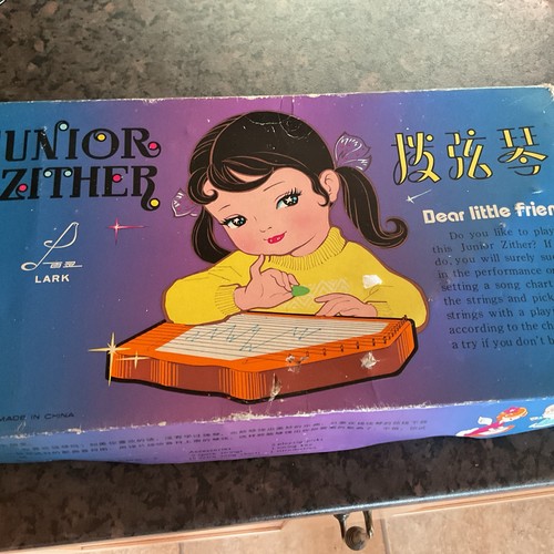 Vintage lark junior zither - lark,