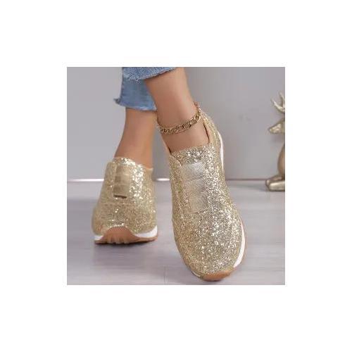 Womens sequin casual trainer - casual,