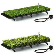 Spurk Golf Practice Hitting Mat Winter Fairway Strike Launch Turf Driving Pad