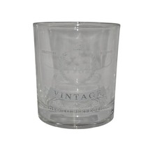 Vintage 1982 Whiskey Glass Etched Limited Edition Rocks Tumbler Barware Gift