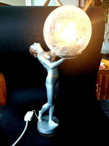 Original art deco spelter - deco,