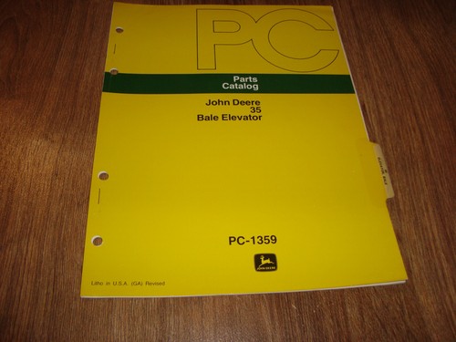 John deere bale elevator - 35,