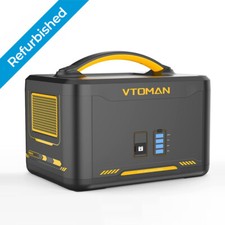 VTOMAN Extra Backup Battery 1548Wh Portable Solar Generator LiFePO4 For Camping.