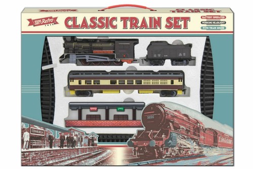 Classic train set retro - set,