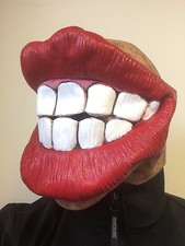 Funny Big Mouth Red Lips Smile