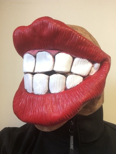 Funny big mouth red - big, lips
