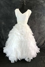WHITE BRIDAL WEDDING DRESS