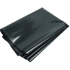 KAHEIGN 2m x 3m Black Polythene Sheeting, 0.25mm Thick Garden Grow Polytunnel...