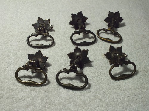 Antique style brass drop - 6,