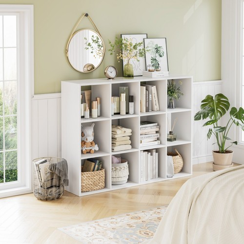 Cube bookcase bookshelf with - bookcase,