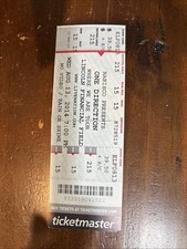 ONE DIRECTION - WHERE WE ARE TOUR - August 13, 2014 - Ticket Stub Lincoln Field