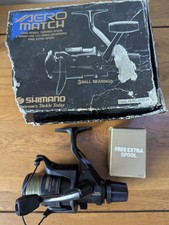 Shimano Aero Match XT-7 Fishing Reel Made in Japan VGC boxed & very rare