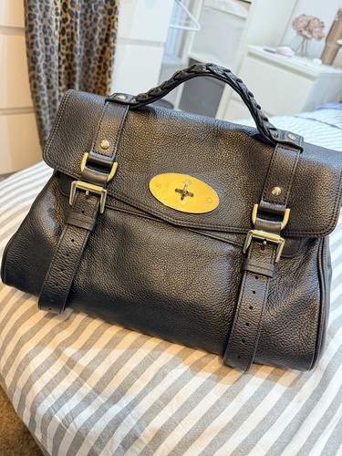 Mulberry regular alexa black - alexa,