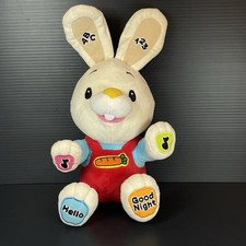 Baby First TV Harry the Bunny Talking Plush Stuffed Singing Works VIDEO