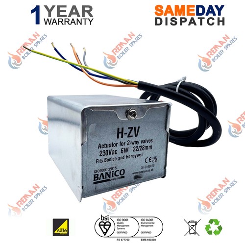 Motorised zone valve actuator - zone,