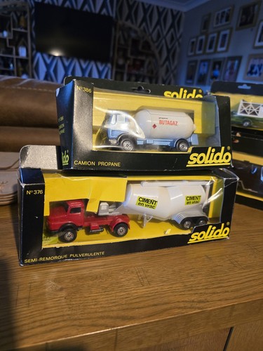 Solido trucks gravel lorry - trucks, x2