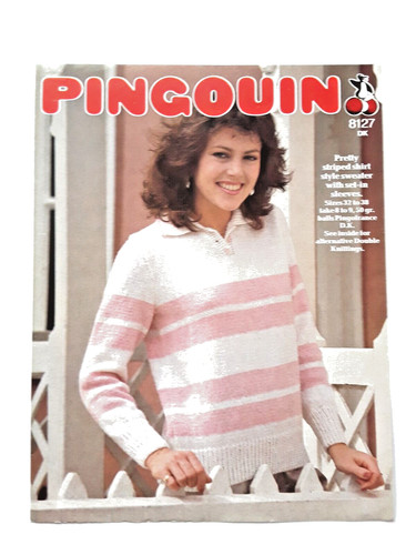 Pingouin knitting pattern 8127 - pingouin,