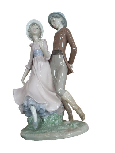 Lladro figurine multi courting - lladro,