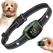 Collier Anti-Aboiement Chien –Sans Choc, Rechargeable , 4 Modes , Étanché IP67