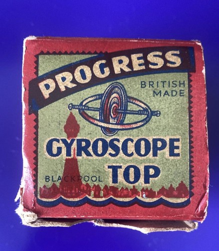 Vintage gyroscope toy in - toy,