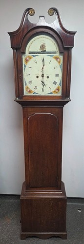 Antique longcase clock thomas - longcase,