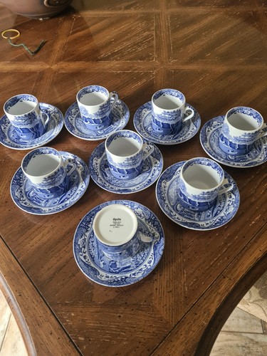 Spode italian coffee cups - 8,