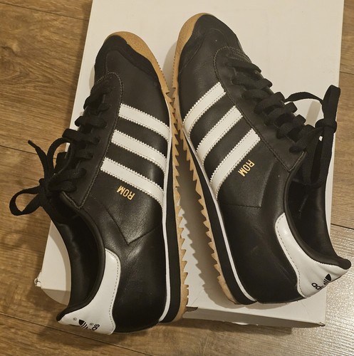 Adidas rom black and white - black,