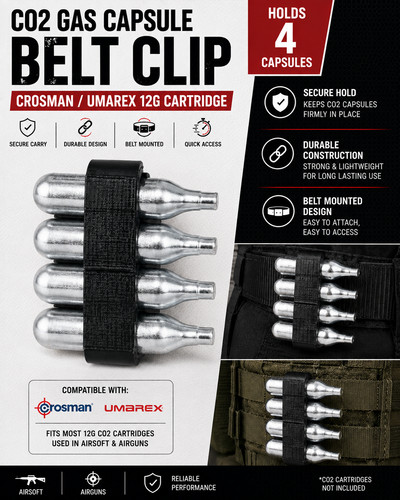 Co2 gas capsule belt - co2, x4