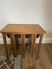Mid Century Teak Nest of