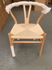 Ash Wood Wishbone Chair Dining