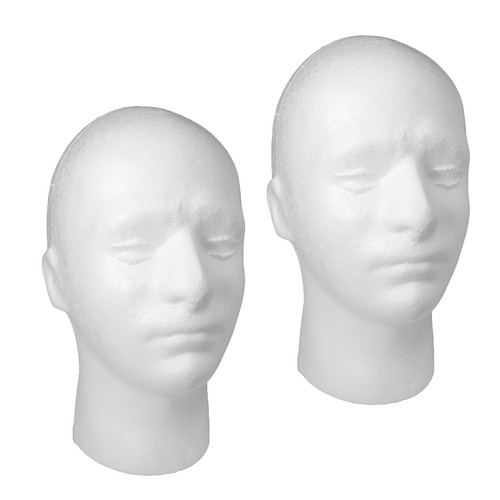 2pcs mannequin head - 2pcs,