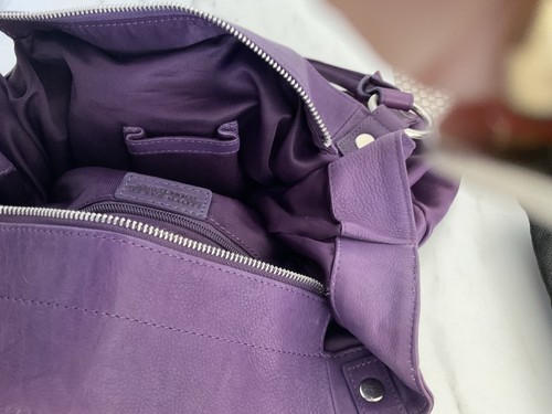 Purple leather lloyd baker - leather,
