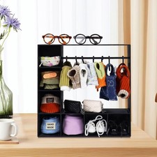 Large Capacity Doll Clothes Closet  for Doll Clothes