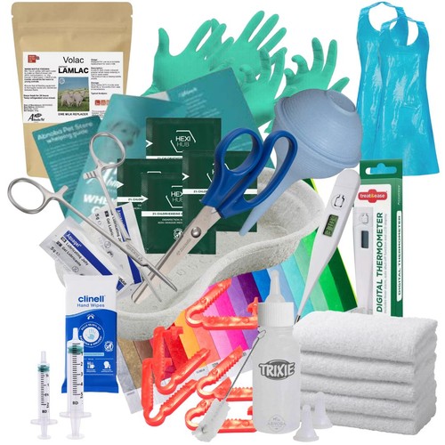 Complete puppy whelping kit - complete,