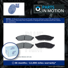 Brake Pads Set fits SUZUKI SUPER CARRY 1.0 Front 85 to 99 F10A Blue Print New