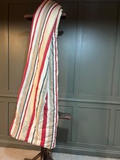 Large Inter Lined Curtains Laura Ashley Fabric Professionally Made Red/WhiteBlue