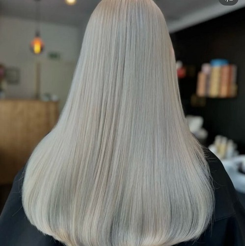 Part half wig real - 3/4, human