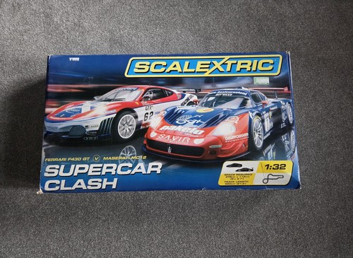 Scalextric supercar clash set - scalextric,