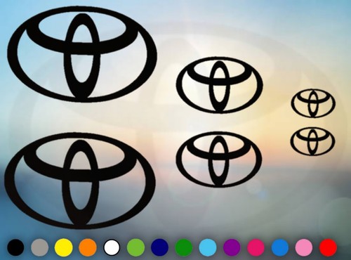 Set stickers toyota - 6,