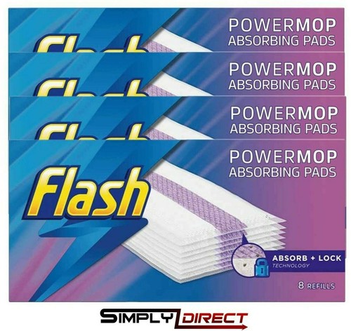 Flash power mop 8 refill - pk,
