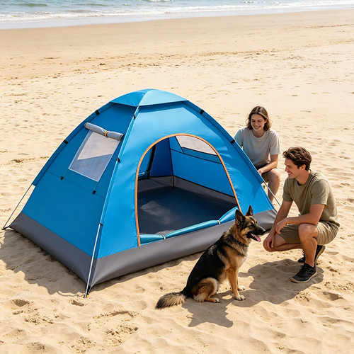 Pop beach shelter - up, 3-4-5
