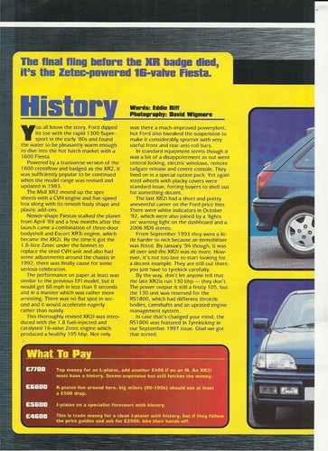 Ford fiesta xr2i 16v original - ford,