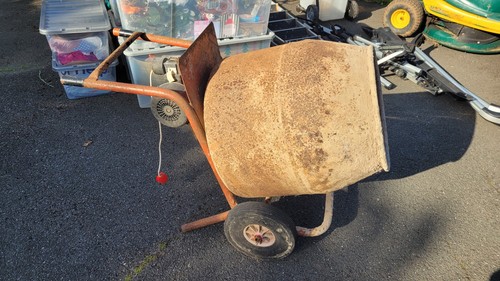 Cement mixer - cement,